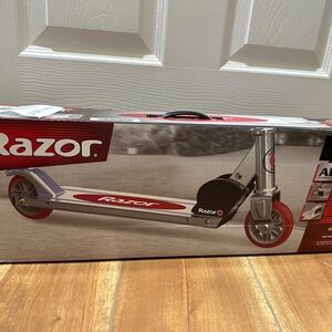 Razor Red and Silver Scooter